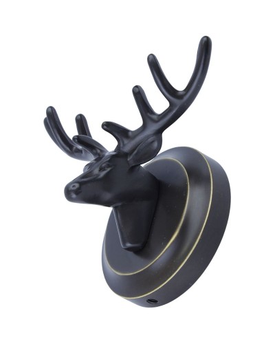 Двойной крючок Bronze de Luxe Royal 81152B Олень Черный