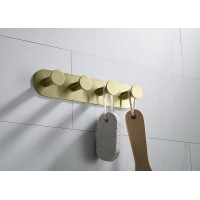 Вешалка для полотенец Timo Saona 13015/17 Золото матовое