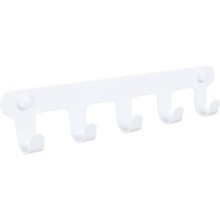 Вешалка для полотенец Fixsen Practica FX-805W-5 Белая