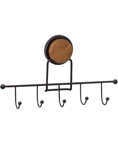 Вешалка для полотенец Fixsen Magic Wood FX-46005-5 Черная матовая