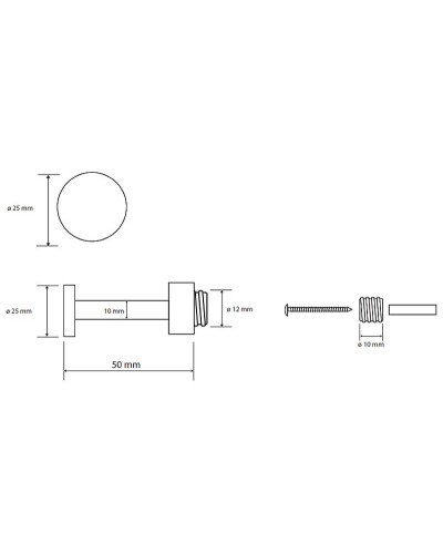 Крючок Bemeta Omega 104206024 Хром