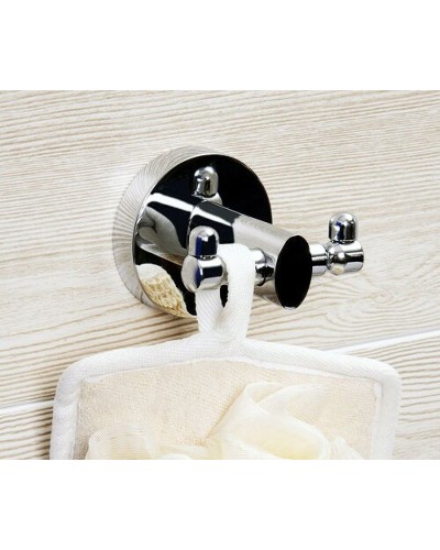 Двойной крючок WasserKRAFT Rhein K-6223D Хром