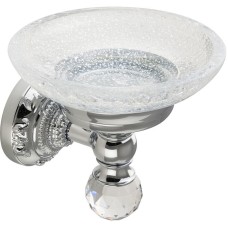 Мыльница Migliore Cristalia 16790 Хром с кристаллом Swarovski