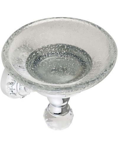 Мыльница Migliore Cristalia 16790 Хром с кристаллом Swarovski