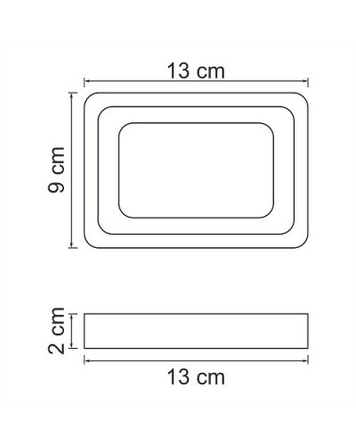 Мыльница WasserKRAFT Oder K-9629 Белая матовая