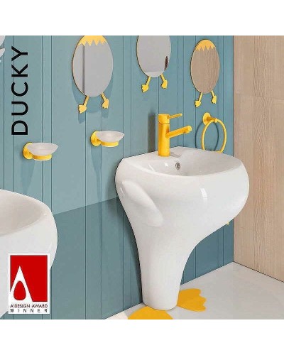 Мыльница Creavit Ducky BR20203Y Желтая