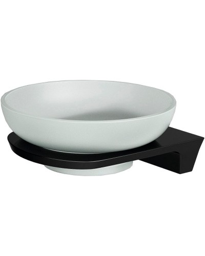 Мыльница WasserKRAFT Glan K-5129 Черная глянцевая