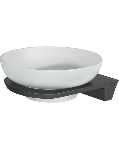 Мыльница WasserKRAFT Wiese K-8929 Оружейная сталь