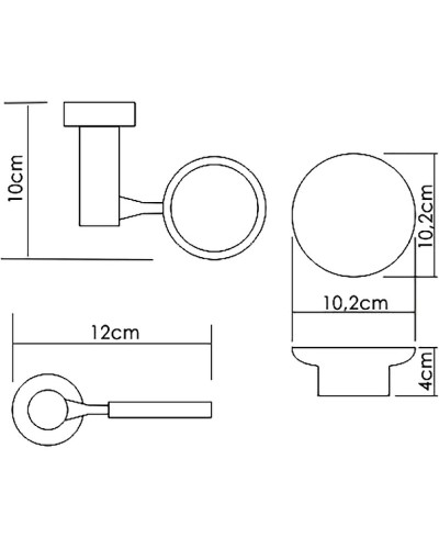 Мыльница WasserKRAFT K-28229 Хром Белая