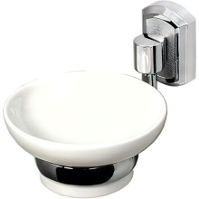 Мыльница WasserKRAFT K-24129 Хром Белая
