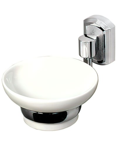 Мыльница WasserKRAFT K-24129 Хром Белая