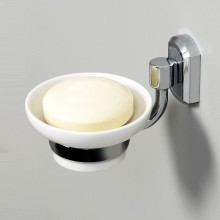 Мыльница WasserKRAFT K-24129 Хром Белая