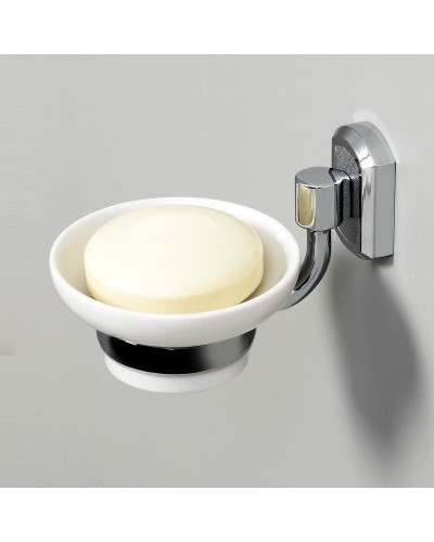 Мыльница WasserKRAFT K-24129 Хром Белая