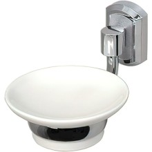 Мыльница WasserKRAFT K-28129 Хром Белая
