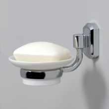 Мыльница WasserKRAFT K-28129 Хром Белая