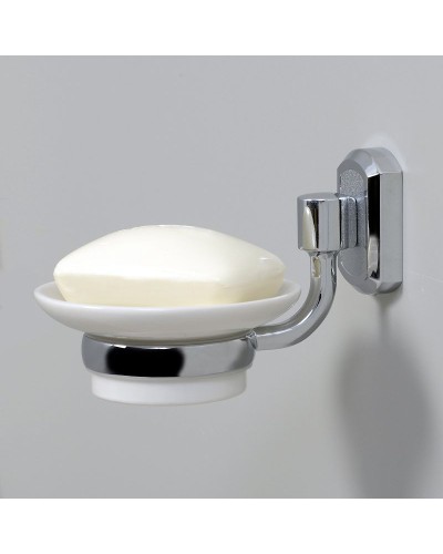 Мыльница WasserKRAFT K-28129 Хром Белая