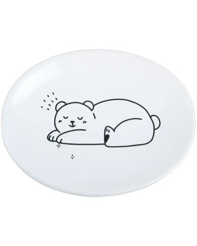 Мыльница Fixsen Teddy FX-600-4 Белая Черная