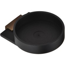 Мыльница Bemeta Galla 108108020 Черная матовая