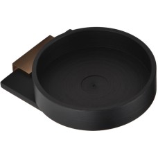 Мыльница Bemeta Galla 108108020 Черная матовая