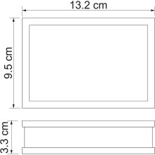 Мыльница WasserKRAFT Inn K-4329 Бежевая