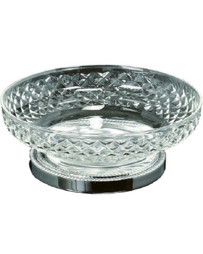 Мыльница Boheme Murano Cristal 10204 Хром