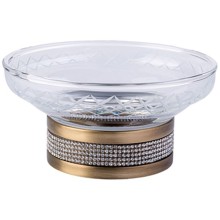 Мыльница Boheme Royal Cristal 10930-BR Бронза