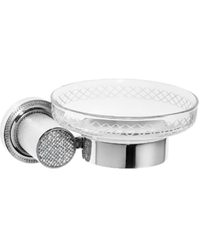 Мыльница Boheme Royal Cristal 10923-CR Хром