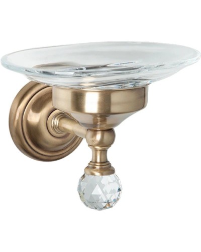 Мыльница бронза Tiffany World Crystal TWCR106br-sw
