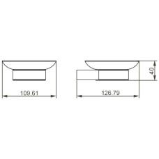 Мыльница Aquanet 00187061