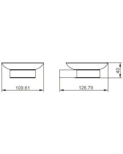 Мыльница Aquanet 00187061