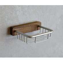 Мыльница Bronze de Luxe Forest 10703C Орех Хром матовый