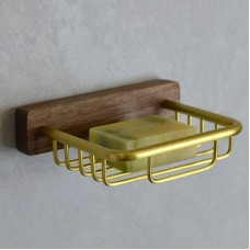 Мыльница Bronze de Luxe Forest 10703G Орех Золото матовое