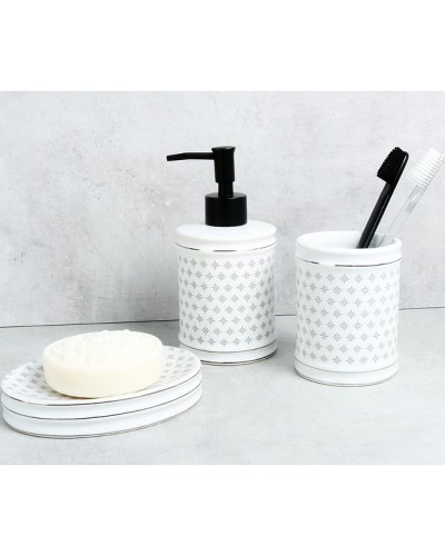 Мыльница Fixsen Star FX-610-4 Белая