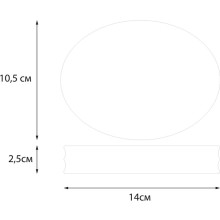 Мыльница Fixsen Art FX-620-4 Белая Цветная