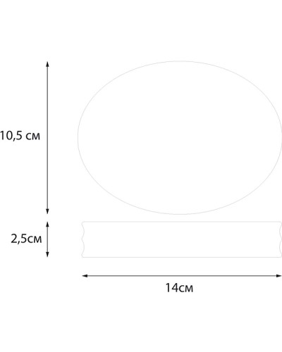 Мыльница Fixsen Art FX-620-4 Белая Цветная