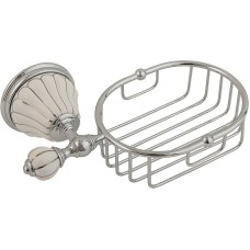 Полка корзина Migliore Olivia 17564 Хром Белый