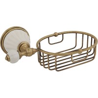 Полка корзина Migliore Olivia 17440 Бронза Белый