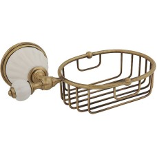 Полка корзина Migliore Olivia 17440 Бронза Белый