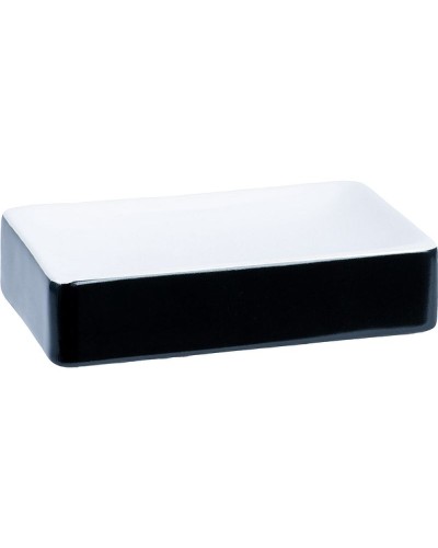 Мыльница Fixsen Text FX-230-4 Черный Белый