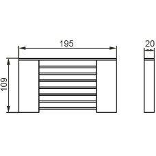 Мыльница Aquanet 5611MB 241904 Черная матовая