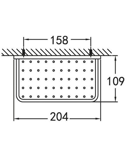 Мыльница Cezares Maxima CZR-F-8919A Хром