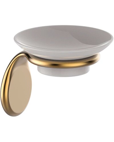 Мыльница Iddis Oldie OLDBRC0i42 Бронза Белый