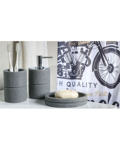 Мыльница Fixsen Nero FX-240-4 Серая