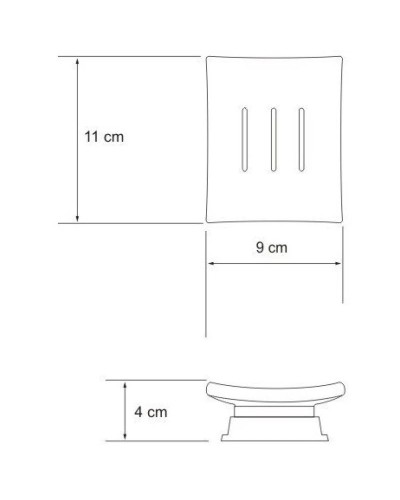 Мыльница WasserKRAFT Amper K-5429BLACK