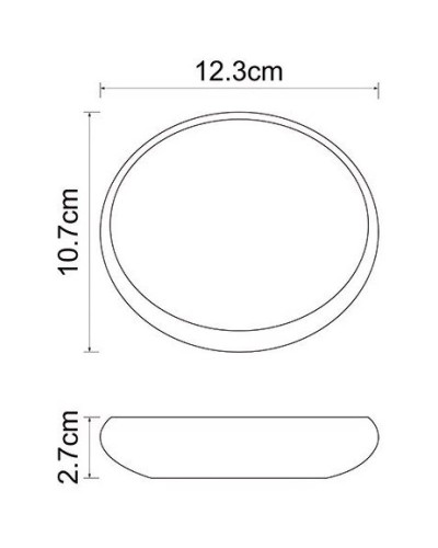 Мыльница WasserKRAFT Dinkel K-4629