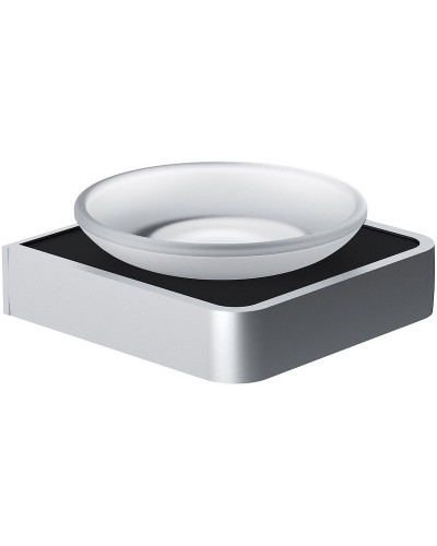 Мыльница Damixa Jupiter DA7734200 Черная Хром