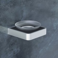 Мыльница Damixa Jupiter DA7734200 Черная Хром