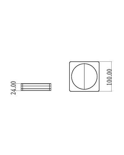 Мыльница Boheme 10960-W-G Золото