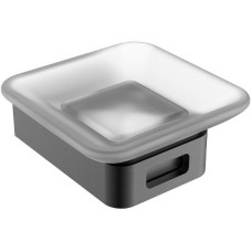 Мыльница Boheme Q 10943-GM Оружейная сталь