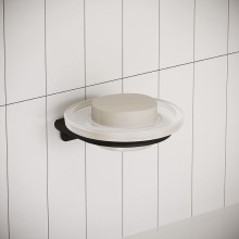 Мыльница Iddis NOABLG0i42 Черная матовая